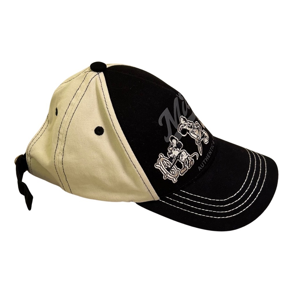 Disney Parks Mickey Mouse ''Through the Years'' Baseball Cap - black & cream OS - Picture 2 of 6